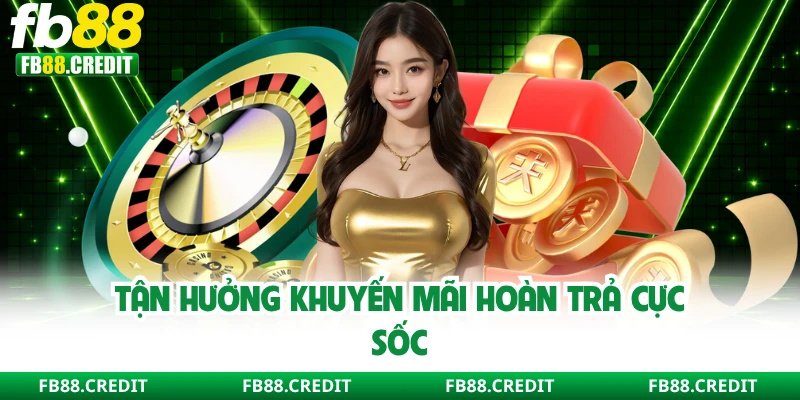 Tận hưởng khuyến mãi hoàn trả cực sốc